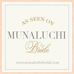 Munaluchi Bride Business Sticker